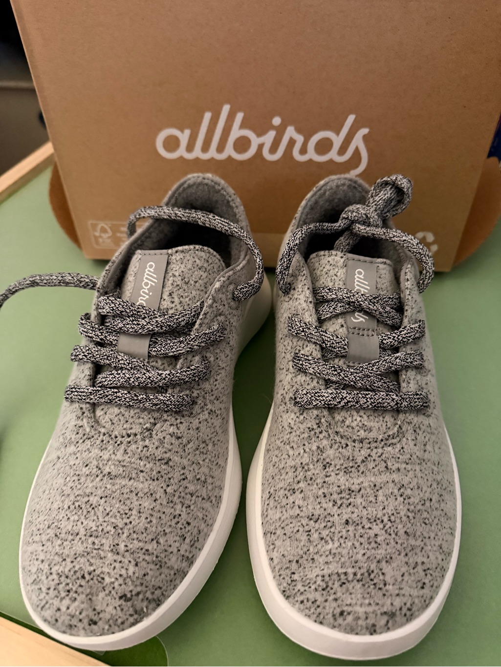 Allbirds Wool Sneakers - Speckled Gray